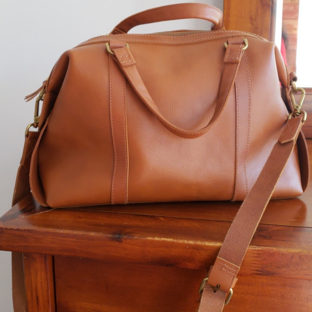 Madewell glasgow satchel handbag purse
